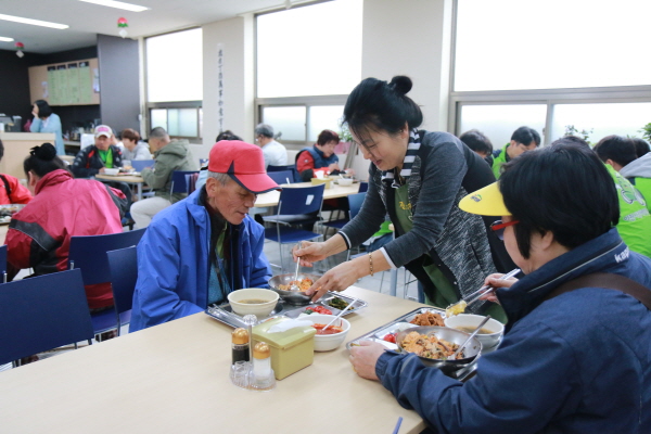 한국걸스카우트 제3성인대 행복한 밥상