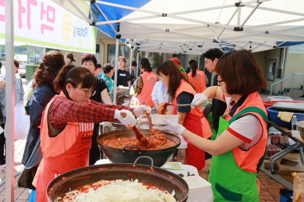 동이천로타리클럽 먹거리