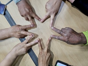 별모양 컨셉 사진