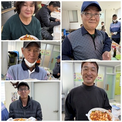 제육볶음 만드는 모습