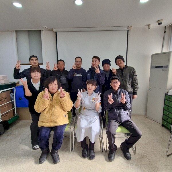 마지막 날 단체사진